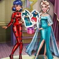 Böcek ve Elsa Kılık Değiştiriyor