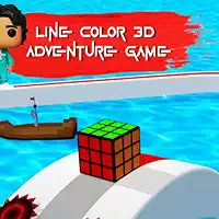 Line Color 3D Squid Game ផ្សងព្រេងពណ៌