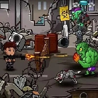 Magányos Pisztoly Zombik Az Utcán