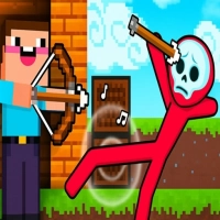 Tirar i ri kundër Zombit Stickman: lojë me zombin e qitjes