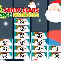 Santa Claus sloučit čísla
