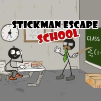 stickman_escape_school ເກມ