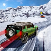 SUV jízda ve sněhu 3D