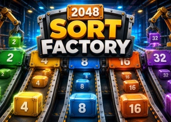 2048 Továrna na třídění snímek obrazovky hry