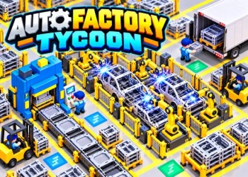 Auto Fabrik Tycoon Spiel-Screenshot