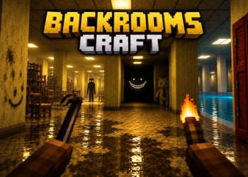 Backrooms Craft скрыншот гульні