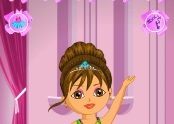 ការស្លៀកពាក់ Dora Ballerina រូបថតអេក្រង់ហ្គេម