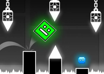 Geometrie-Plattformspiel Spiel-Screenshot