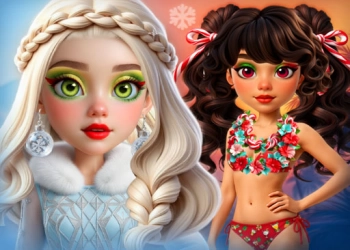 Гарачыя і халодныя зімовыя стылі скрыншот гульні