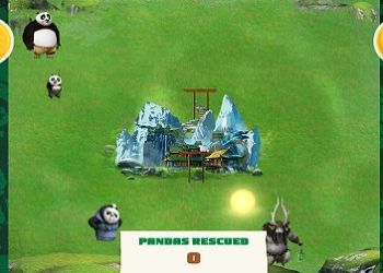 Kung Fu Panda 3: O Defensor da Aldeia Panda captura de tela do jogo