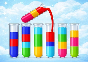 Liquid Sort Deluxe snímek obrazovky hry