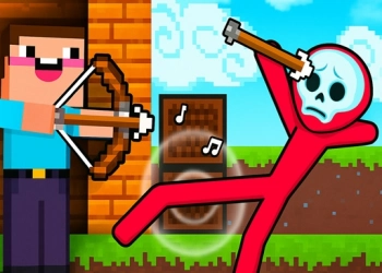 Tirar i ri kundër Zombit Stickman: lojë me zombin e qitjes pamje nga ekrani i lojës