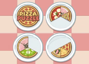 PUZZLE PIZZA pamje nga ekrani i lojës