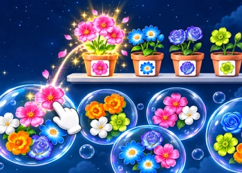 Pop-Blume Spiel-Screenshot