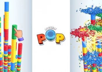 Pop Puzzle snímek obrazovky hry