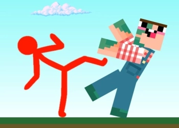 Červený panáček vs Řemeslníci snímek obrazovky hry