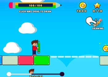 Roblox Kresli, abys utekl snímek obrazovky hry