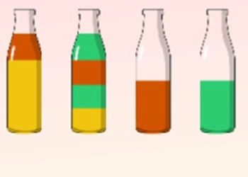 Juego De Clasificación De Colores Con Agua Sortpuz captura de pantalla del juego