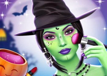 Gruseliges Halloween Makeover Spiel-Screenshot