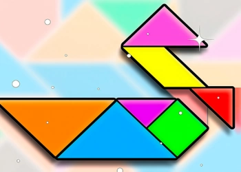 Puzzle Tangram captură de ecran a jocului