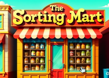 De Sorteringsmarkt schermafbeelding van het spel