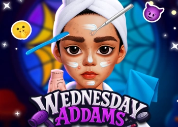 Salon Làm Đẹp Wednesday Addams ảnh chụp màn hình trò chơi